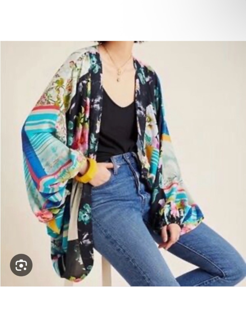 Anthropologie Akemi + Kin Open Caftan